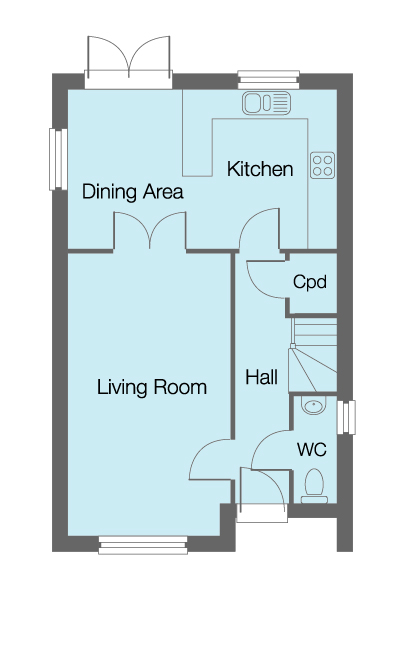 The Henderson (Phase 4) Ground Floor Plan