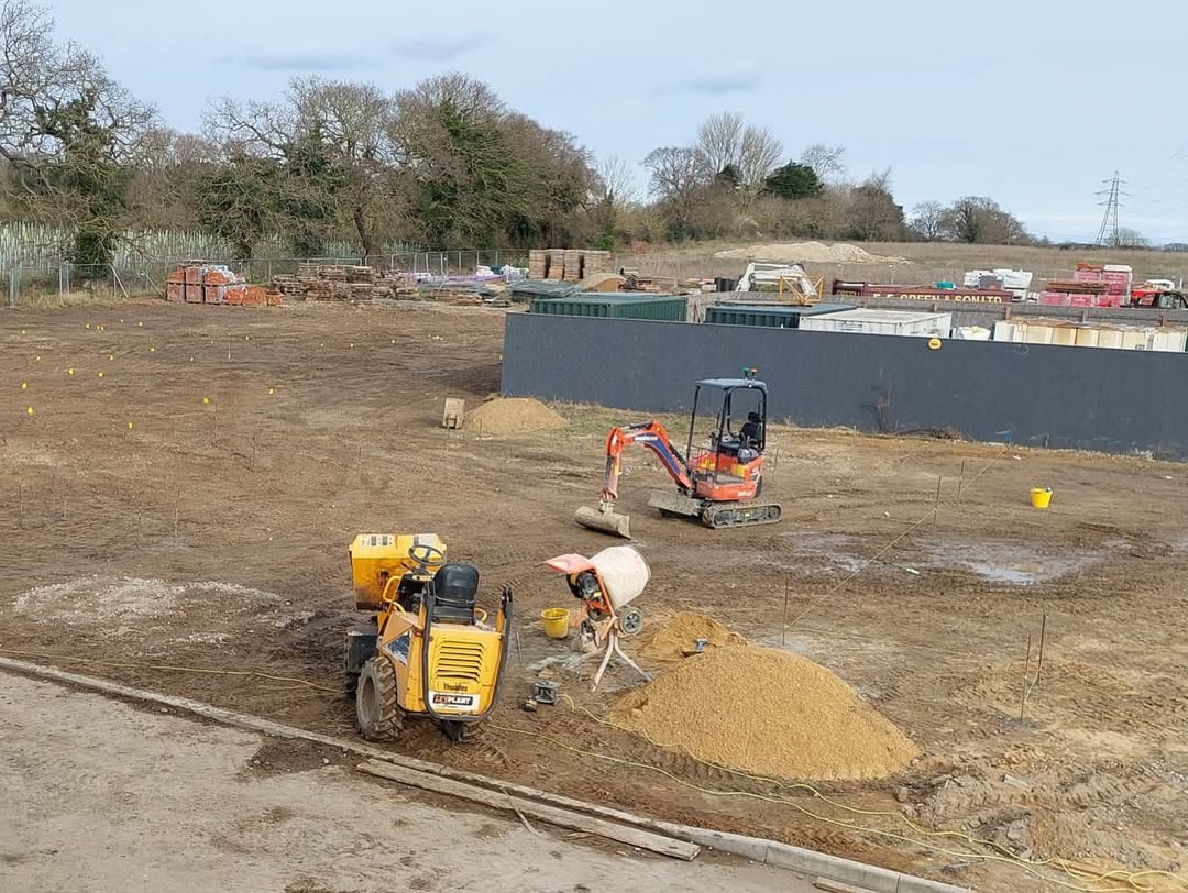 Site preparation and levelling