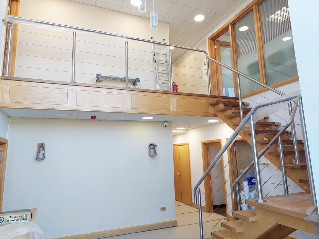 Build progress — walls rising