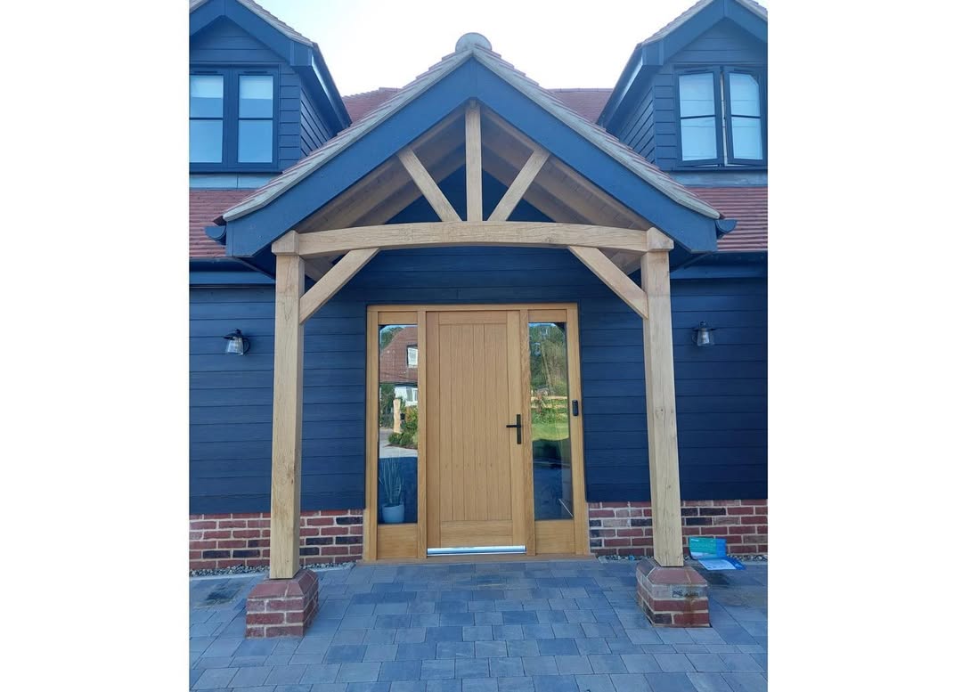 Bespoke home rear garden view