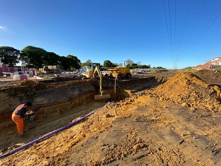 Site infrastructure works